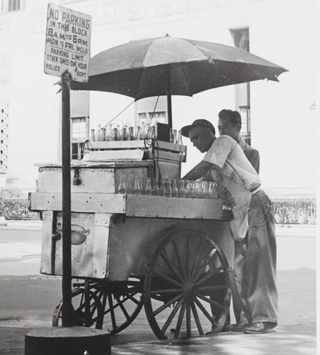 Push cart, 1952.